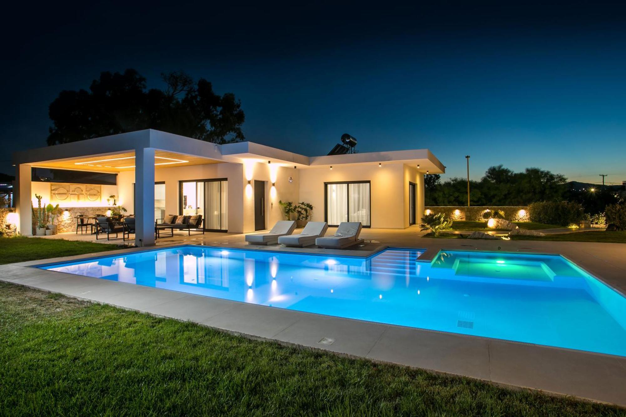 Willa Ocean Pearl Sea View Faliraki Zewnętrze zdjęcie