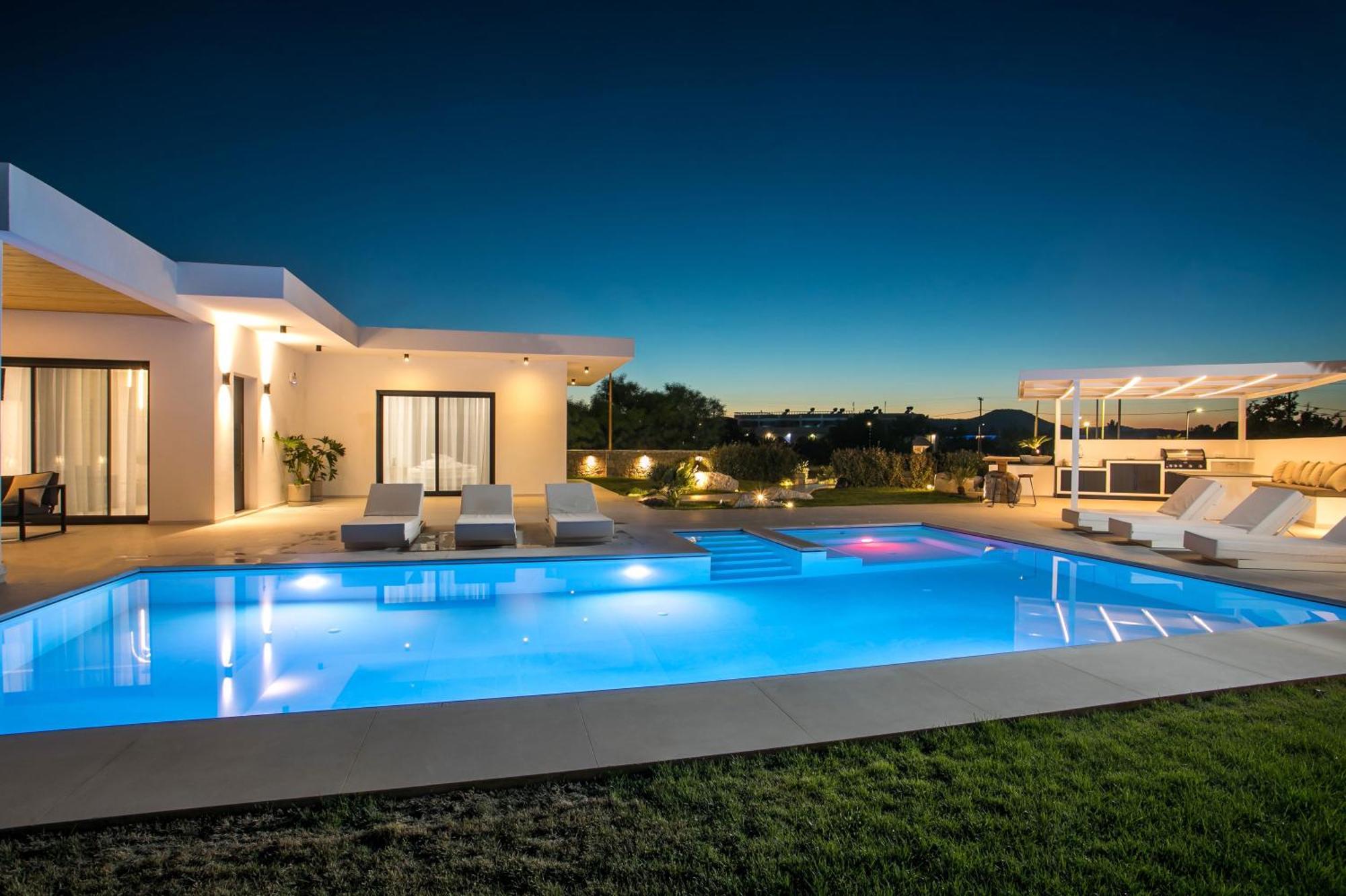 Willa Ocean Pearl Sea View Faliraki Zewnętrze zdjęcie