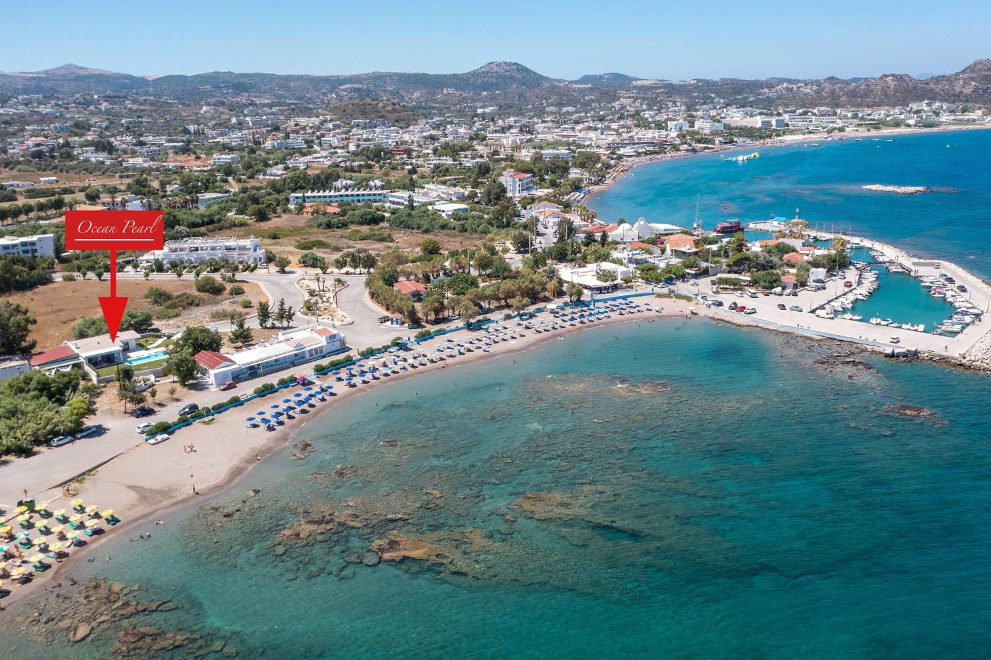 Willa Ocean Pearl Sea View Faliraki Zewnętrze zdjęcie